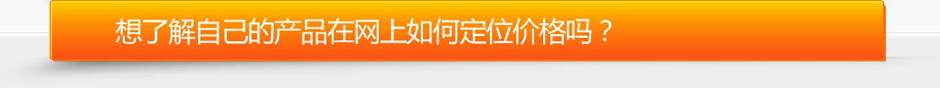 想了解專家的產品在網上如何定位價格嗎？