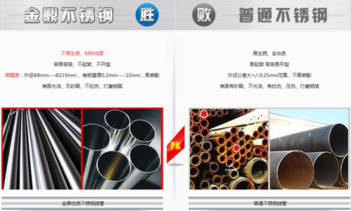 山東金鼎不銹鋼管營銷型網站截圖