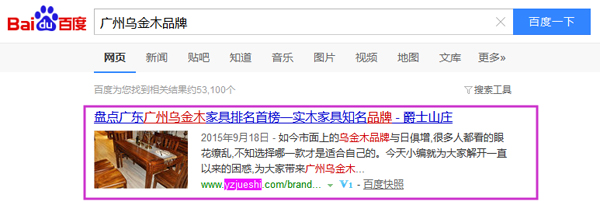 關鍵詞排名